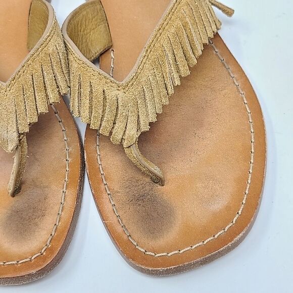 FRYE Fringe Perry Thong Sandals 5.5 - Picture 7 of 7